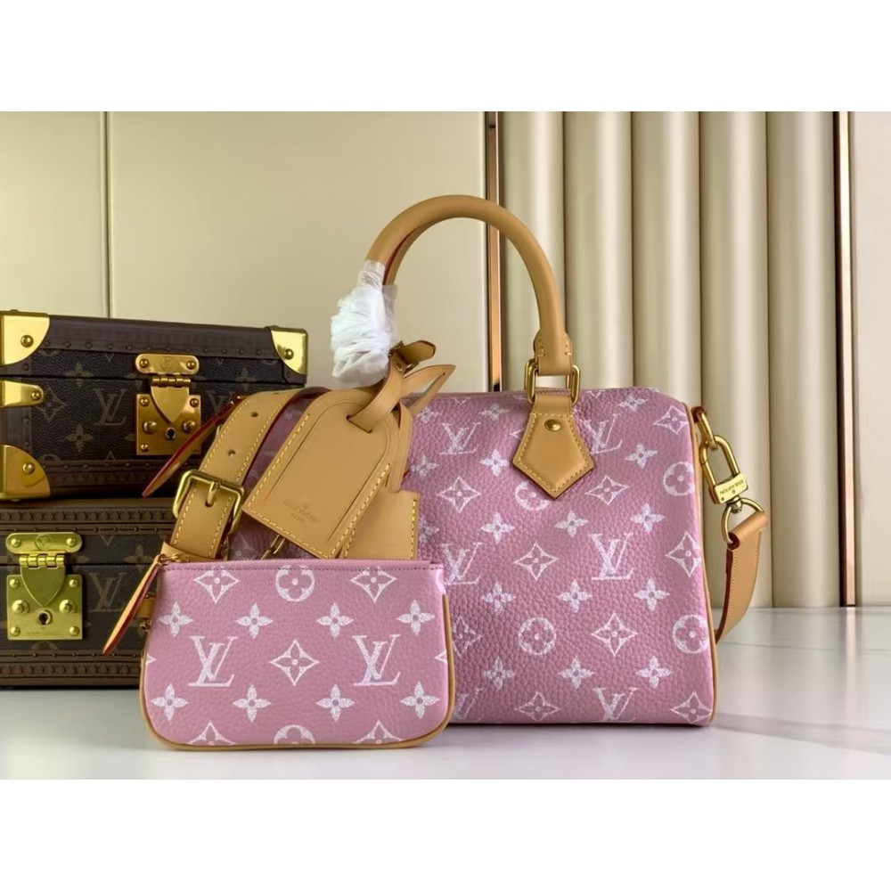 LOUIS VUITTON Speedy P9 Bandoulière 25 Autres Cuirs Monogram Pink