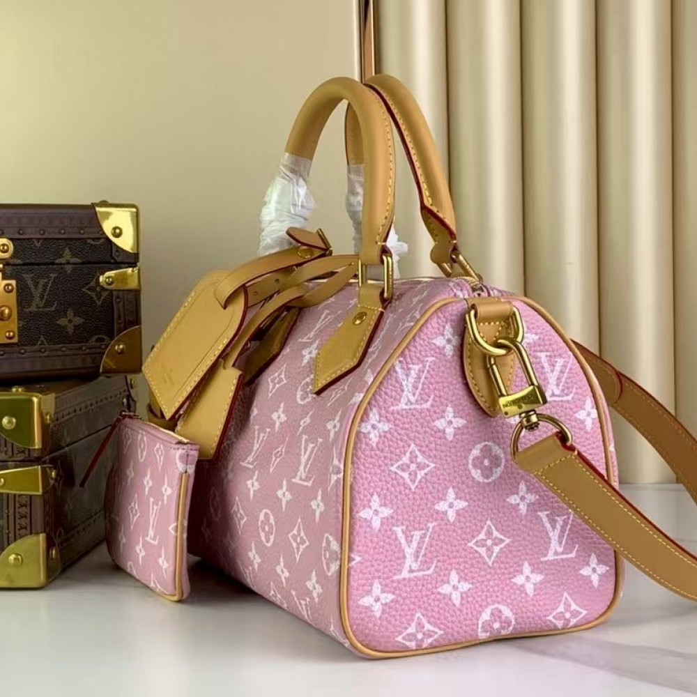 LOUIS VUITTON Speedy P9 Bandoulière 25 Autres Cuirs Monogram Pink