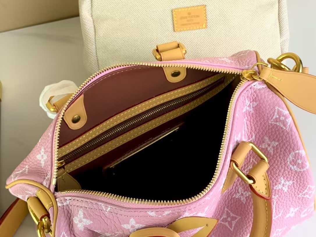 LOUIS VUITTON Speedy P9 Bandoulière 25 Autres Cuirs Monogram Pink LOUIS VUITTON Speedy P9 Bandoulière 25 Autres Cuirs Monogram Pink
