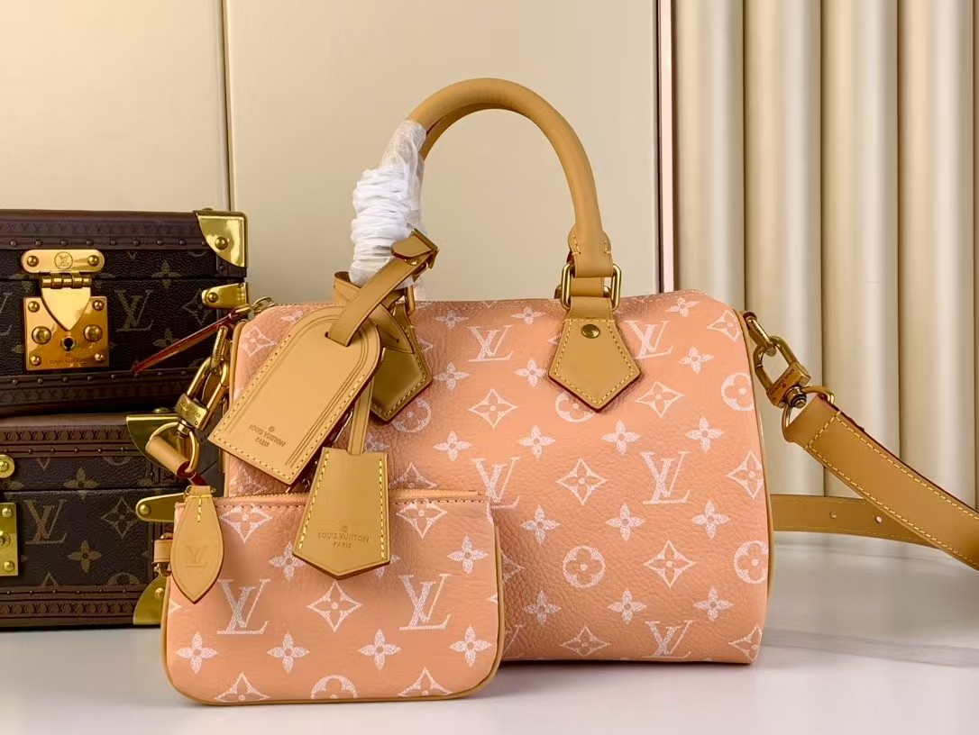 LOUIS VUITTON Speedy P9 Bandoulière 25 Autres Cuirs Monogram Orange LOUIS VUITTON Speedy P9 Bandoulière 25 Autres Cuirs Monogram Orange