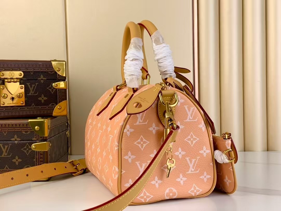LOUIS VUITTON Speedy P9 Bandoulière 25 Autres Cuirs Monogram Orange LOUIS VUITTON Speedy P9 Bandoulière 25 Autres Cuirs Monogram Orange