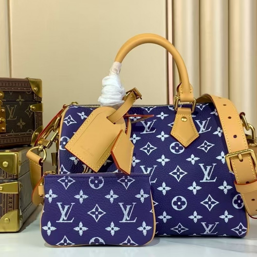 LOUIS VUITTON Speedy P9 Bandoulière 25 Autres Cuirs Monogram Purple