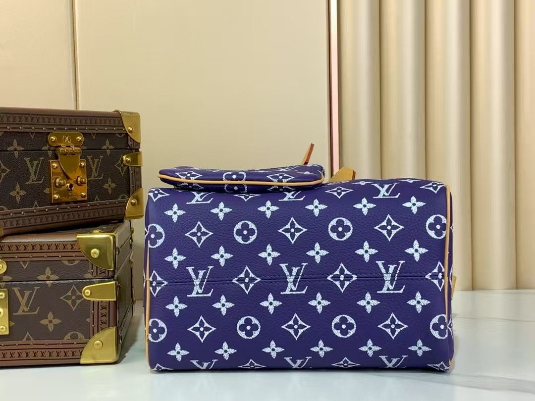 LOUIS VUITTON Speedy P9 Bandoulière 25 Autres Cuirs Monogram Purple LOUIS VUITTON Speedy P9 Bandoulière 25 Autres Cuirs Monogram Purple
