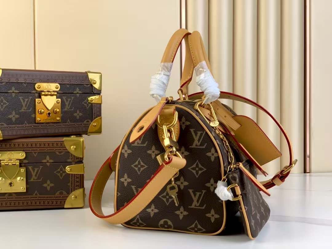 LOUIS VUITTON Speedy P9 Bandoulière 25 Autres Cuirs Monogram Brown LOUIS VUITTON Speedy P9 Bandoulière 25 Autres Cuirs Monogram Brown