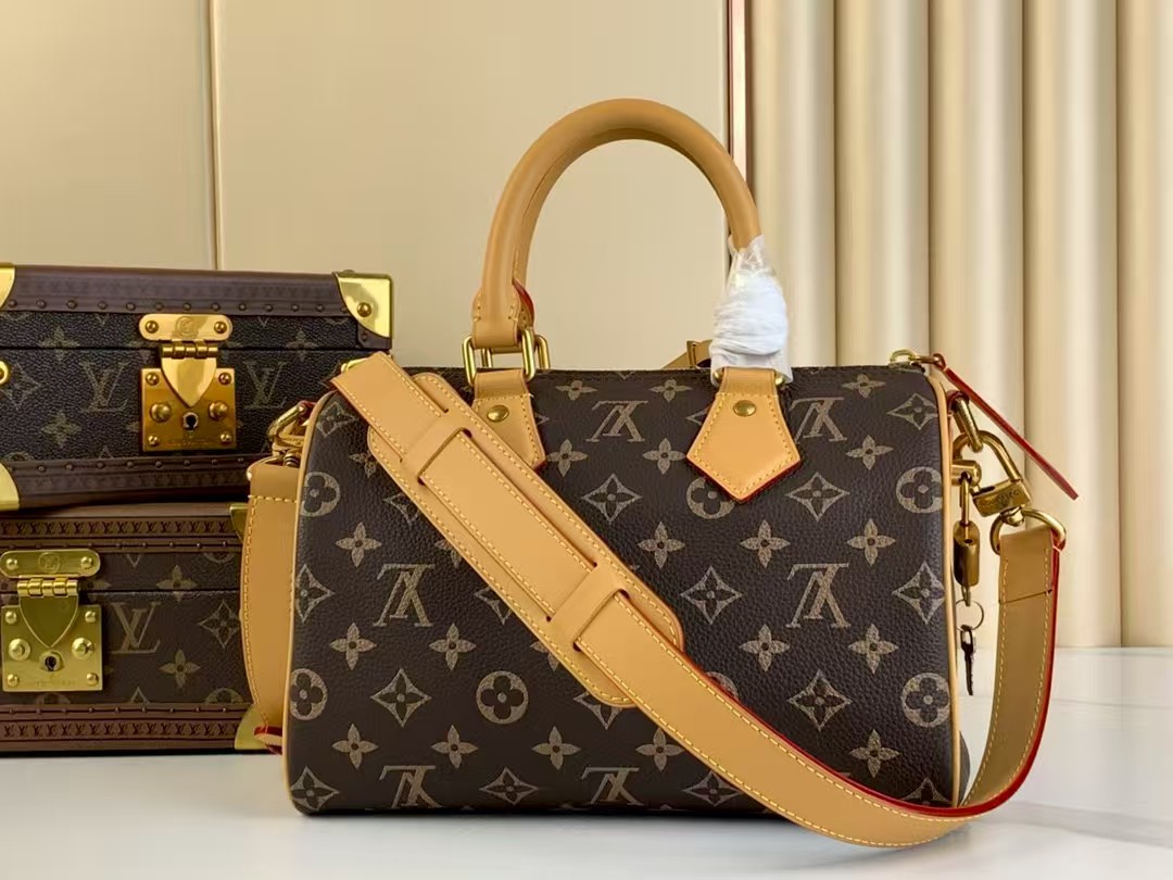LOUIS VUITTON Speedy P9 Bandoulière 25 Autres Cuirs Monogram Brown LOUIS VUITTON Speedy P9 Bandoulière 25 Autres Cuirs Monogram Brown