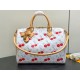 LOUIS VUITTON LV X TM Monogram Cerises Speedy Soft 30 White LOUIS VUITTON LV X TM Monogram Cerises Speedy Soft 30 White