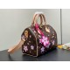 Louis Vuitton X Murakami Takashi Speedy Bandouliere 25 Sakura Brown