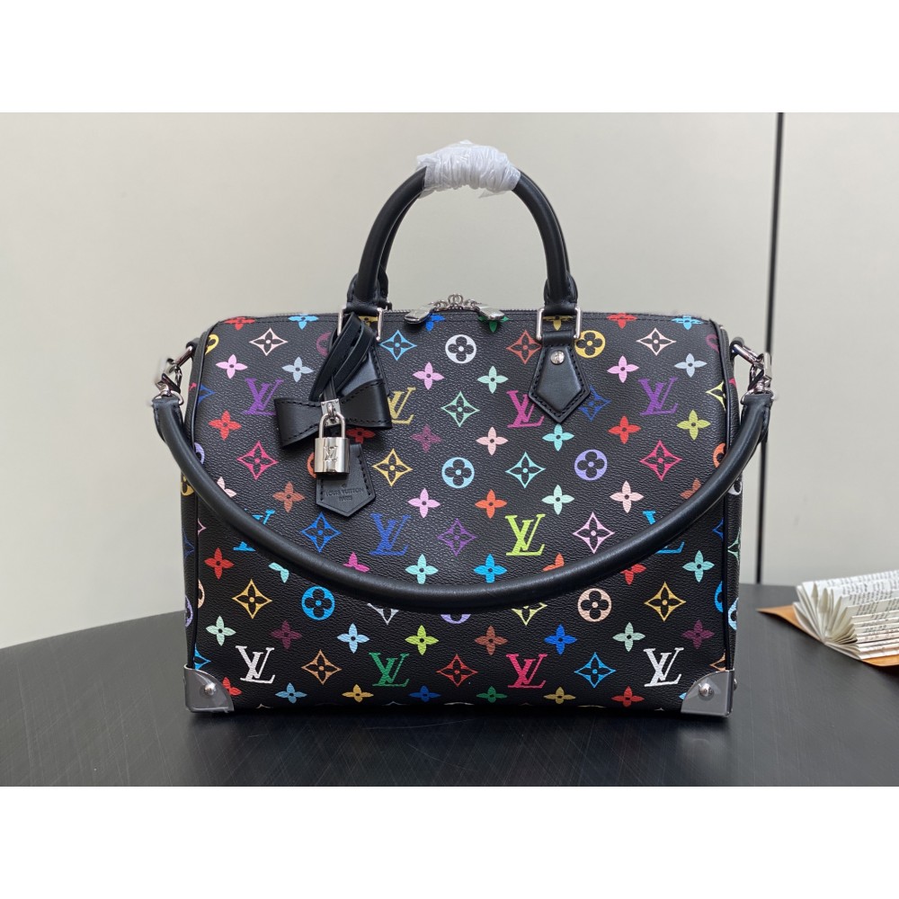 Louis Vuitton X Takashi Murakami Soft Speedy Bandoulière 30