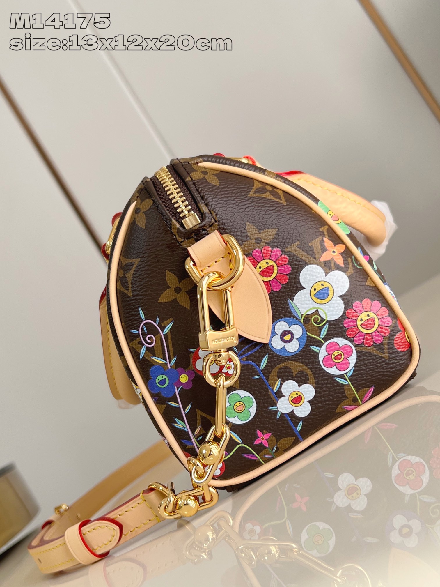 Louis Vuitton X Takashi Murakami Speedy Bandouliere 20 Monogram Louis Vuitton X Takashi Murakami Speedy Bandouliere 20 Monogram