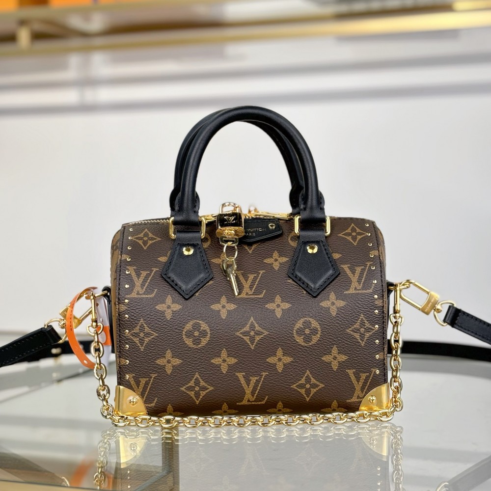 LOUIS VUITTON Speedy Trunk 20 Monogram