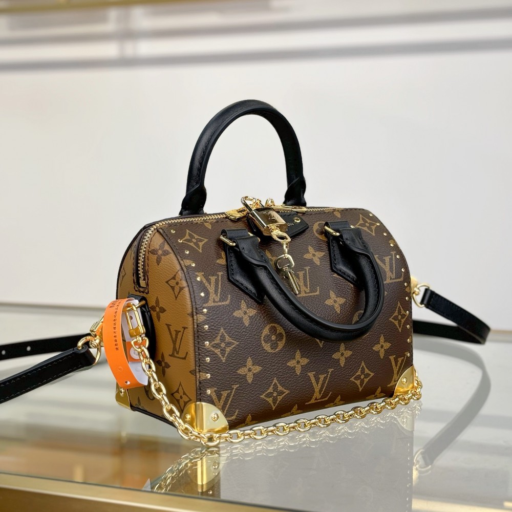 LOUIS VUITTON Speedy Trunk 20 Monogram