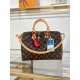 LOUIS VUITTON Speedy Soft 30 Crafty Monogram Red LOUIS VUITTON Speedy Soft 30 Crafty Monogram Red