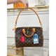 LOUIS VUITTON Speedy Soft 30 Crafty Monogram Red LOUIS VUITTON Speedy Soft 30 Crafty Monogram Red