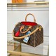 LOUIS VUITTON Speedy Soft 30 Crafty Monogram Red LOUIS VUITTON Speedy Soft 30 Crafty Monogram Red
