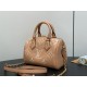 LOUIS VUITTON Speedy Bandoulière 20 Dove Monogram Empreinte Leather LOUIS VUITTON Speedy Bandoulière 20 Dove Monogram Empreinte Leather