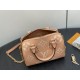 LOUIS VUITTON Speedy Bandoulière 20 Dove Monogram Empreinte Leather LOUIS VUITTON Speedy Bandoulière 20 Dove Monogram Empreinte Leather