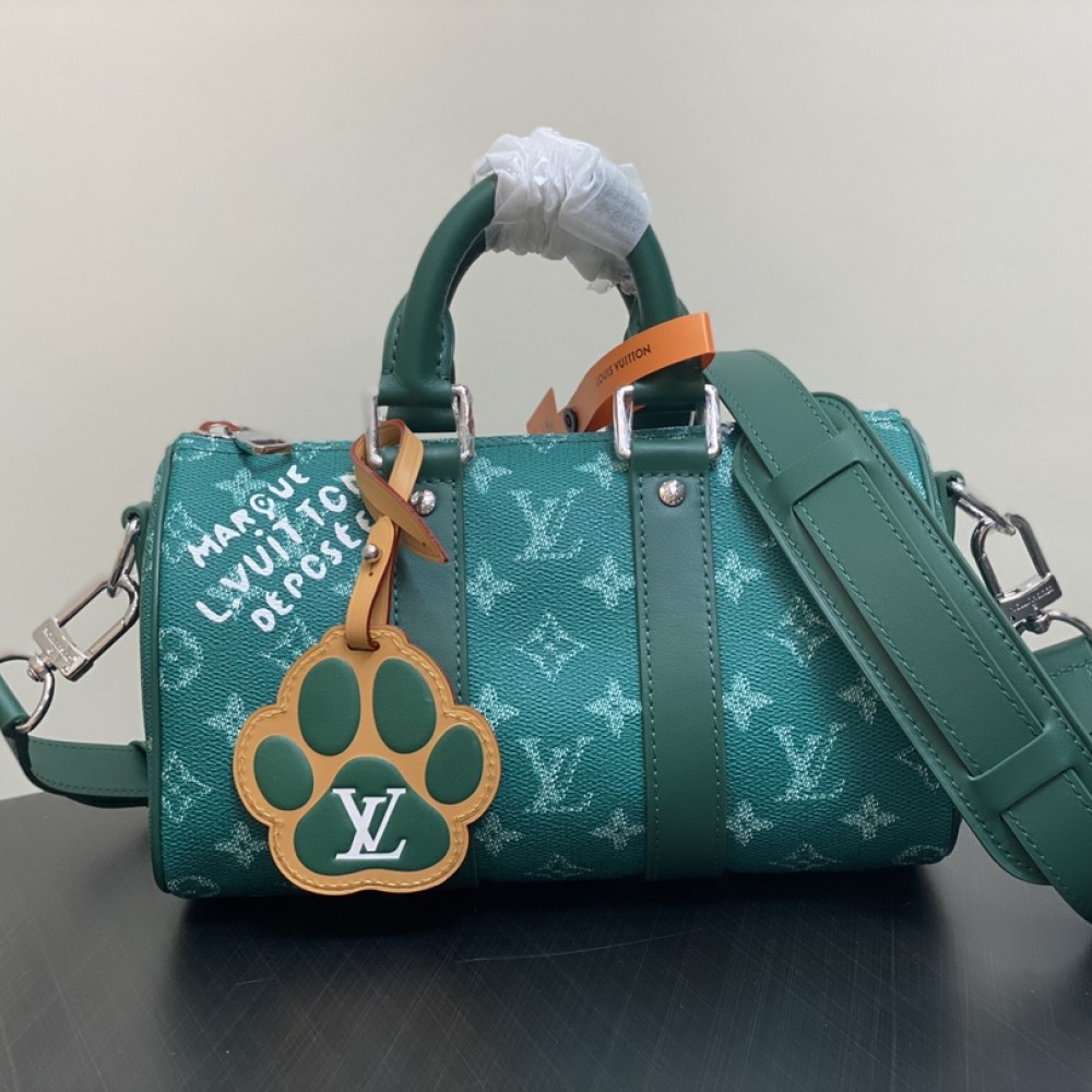 Louis Vuitton Keepall Bandouliere 25 PharrellWilliams Monogram Dust 