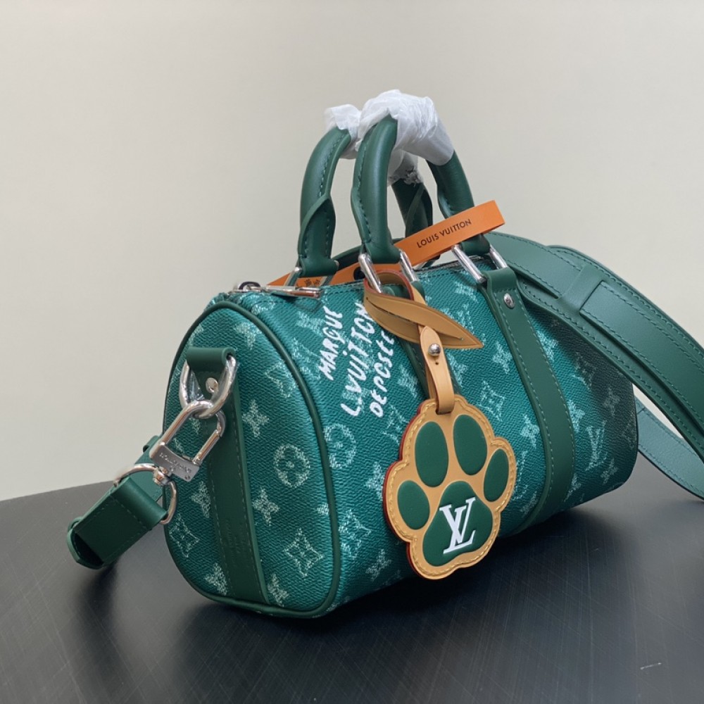 Louis Vuitton Keepall Bandouliere 25 PharrellWilliams Monogram Dust 