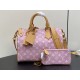 LOUIS VUITTON Speedy P9 Bandoulière 30 Autres Cuirs Monogram Pink LOUIS VUITTON Speedy P9 Bandoulière 30 Autres Cuirs Monogram Pink