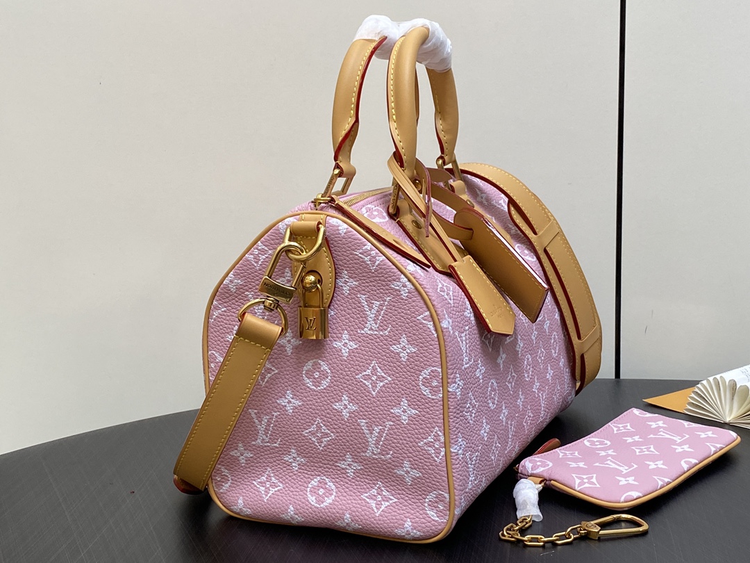 LOUIS VUITTON Speedy P9 Bandoulière 30 Autres Cuirs Monogram Pink LOUIS VUITTON Speedy P9 Bandoulière 30 Autres Cuirs Monogram Pink