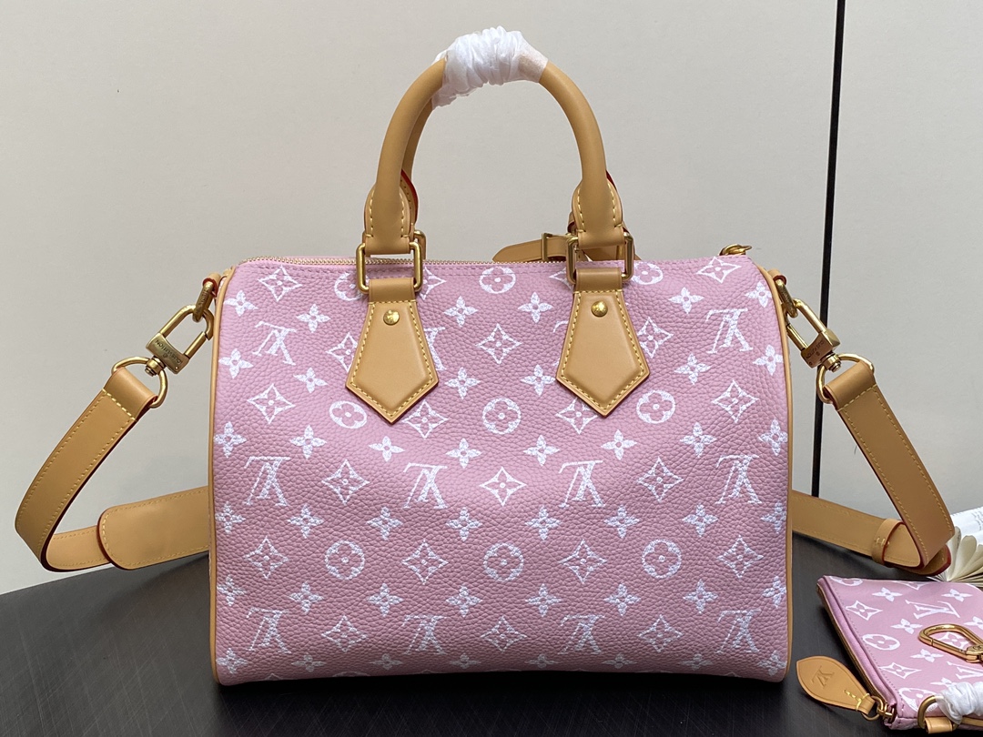 LOUIS VUITTON Speedy P9 Bandoulière 30 Autres Cuirs Monogram Pink LOUIS VUITTON Speedy P9 Bandoulière 30 Autres Cuirs Monogram Pink