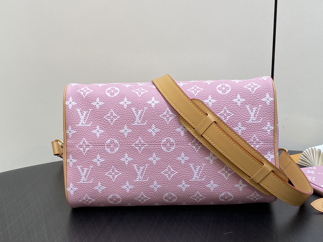LOUIS VUITTON Speedy P9 Bandoulière 30 Autres Cuirs Monogram Pink LOUIS VUITTON Speedy P9 Bandoulière 30 Autres Cuirs Monogram Pink