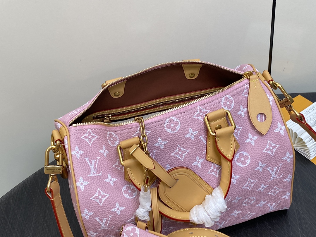 LOUIS VUITTON Speedy P9 Bandoulière 30 Autres Cuirs Monogram Pink LOUIS VUITTON Speedy P9 Bandoulière 30 Autres Cuirs Monogram Pink