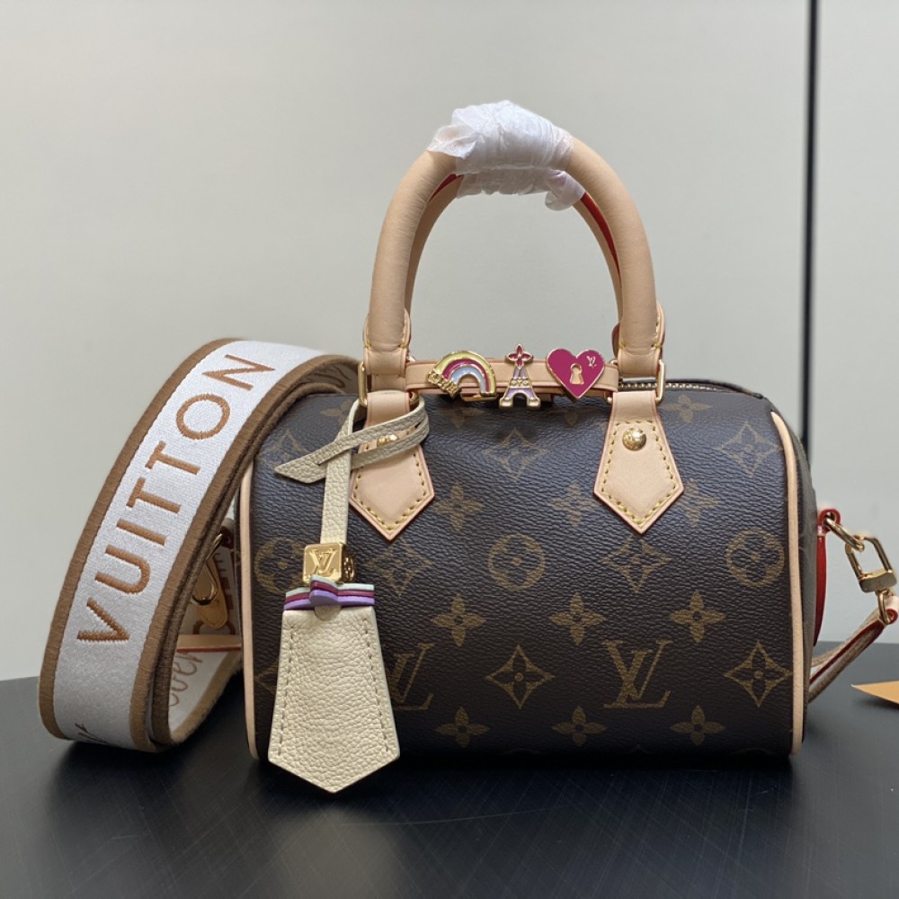 LOUIS VUITTON Nano Speedy 18 Monogram