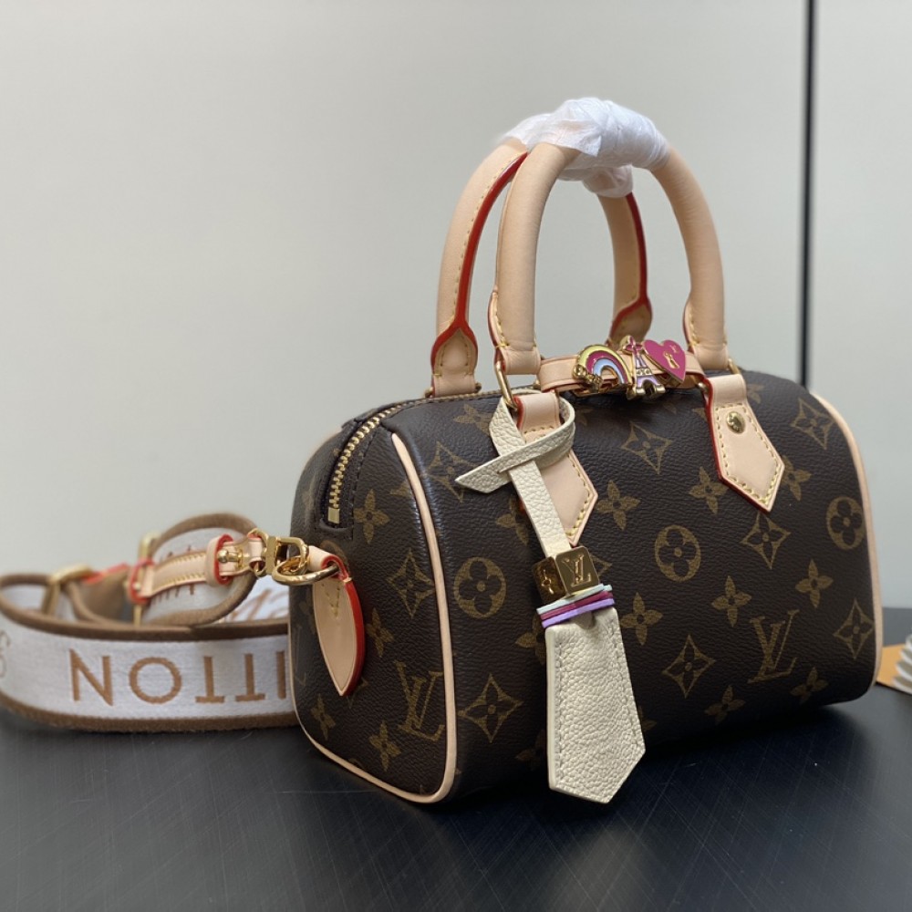 LOUIS VUITTON Nano Speedy 18 Monogram