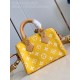 Louis Vuitton Calfskin Monogram Speedy P9 Bandouliere 18 Yellow Louis Vuitton Calfskin Monogram Speedy P9 Bandouliere 18 Yellow