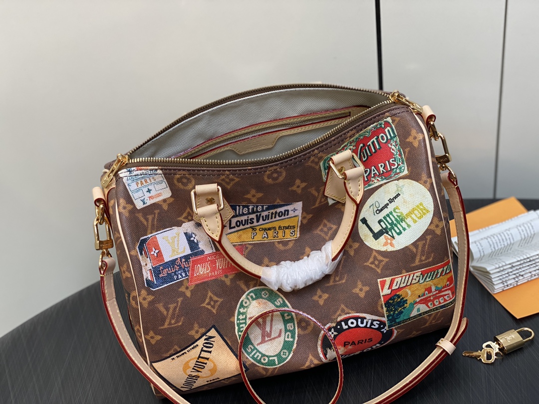 Louis Vuitton Speedy Bandoulière 30 Mon Monogram Louis Vuitton Speedy Bandoulière 30 Mon Monogram