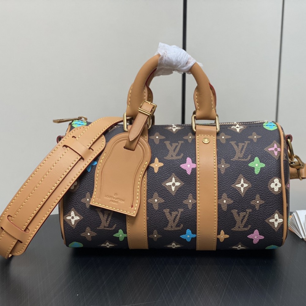 Louis Vuitton Speedy Keepall Bandoulière 25 Monogram Craggy 