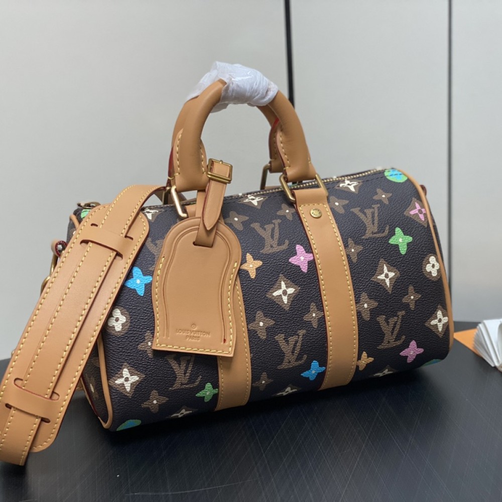 Louis Vuitton Speedy Keepall Bandoulière 25 Monogram Craggy 