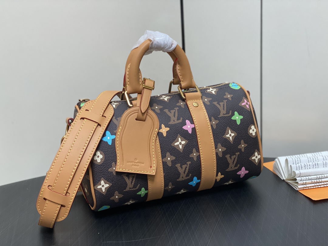 Louis Vuitton Speedy Keepall Bandoulière 25 Monogram Craggy Louis Vuitton Speedy Keepall Bandoulière 25 Monogram Craggy