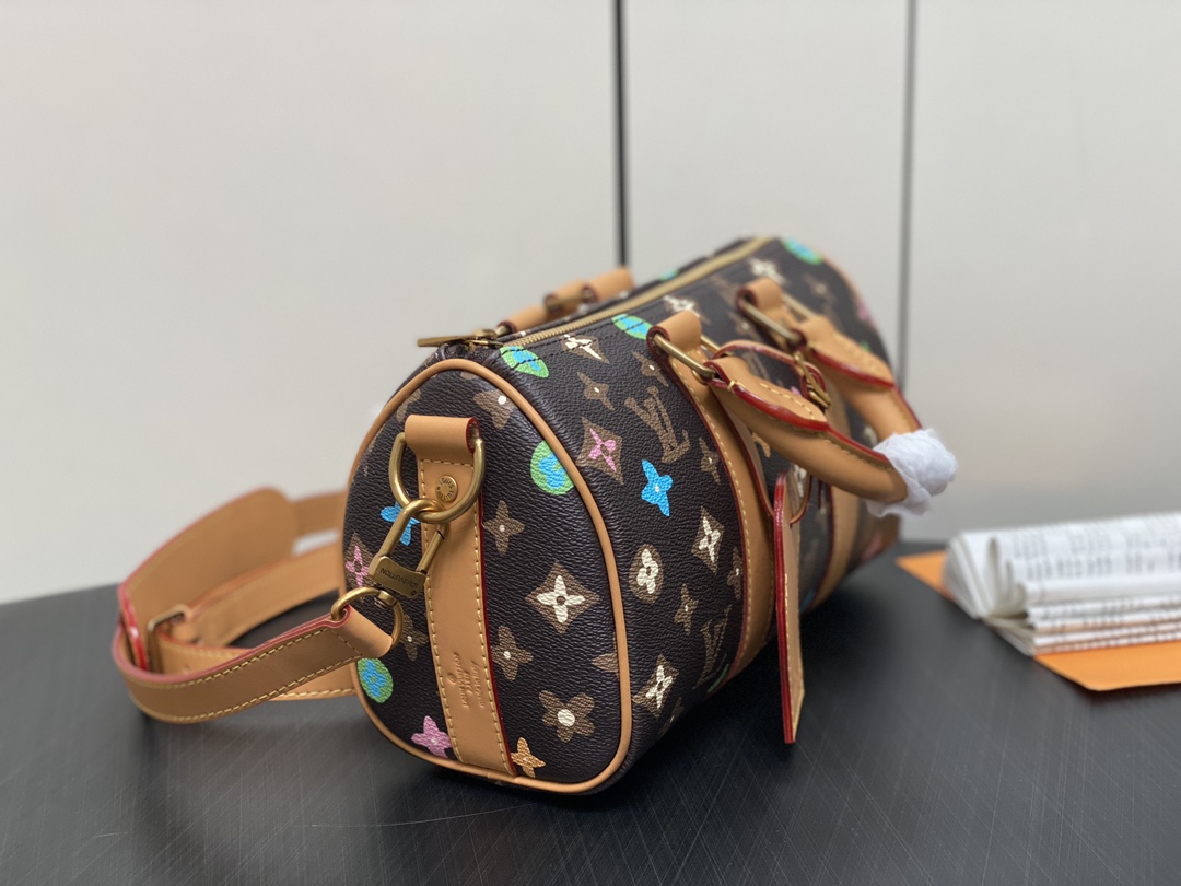 Louis Vuitton Speedy Keepall Bandoulière 25 Monogram Craggy Louis Vuitton Speedy Keepall Bandoulière 25 Monogram Craggy