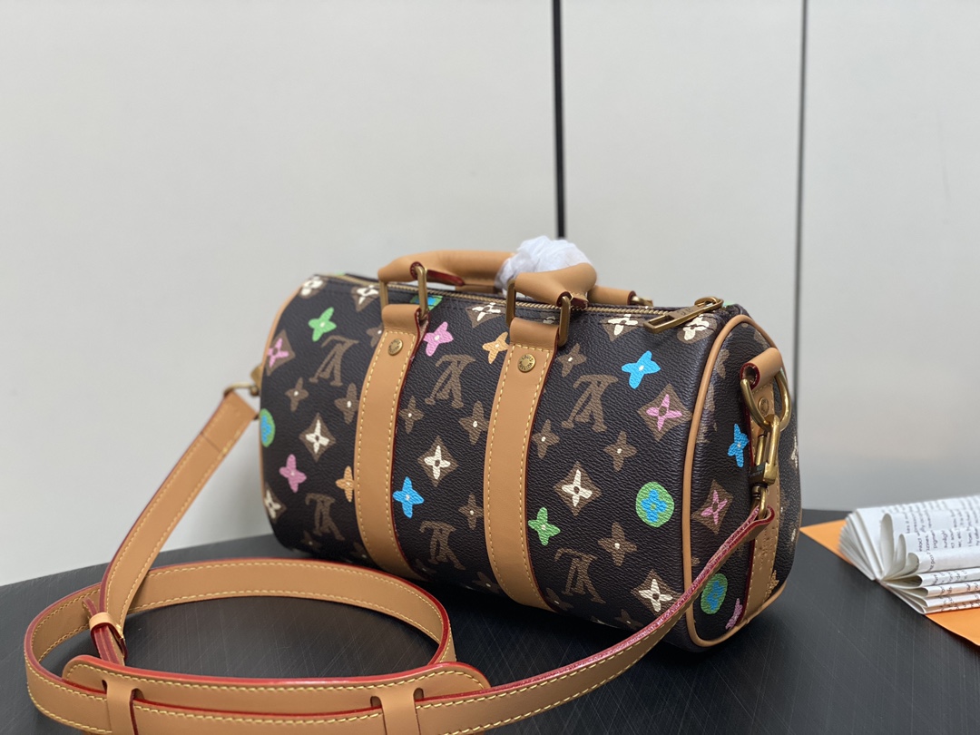 Louis Vuitton Speedy Keepall Bandoulière 25 Monogram Craggy Louis Vuitton Speedy Keepall Bandoulière 25 Monogram Craggy