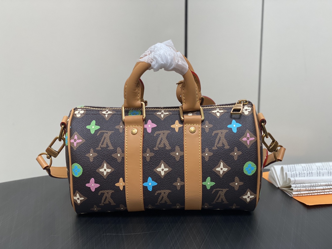 Louis Vuitton Speedy Keepall Bandoulière 25 Monogram Craggy Louis Vuitton Speedy Keepall Bandoulière 25 Monogram Craggy