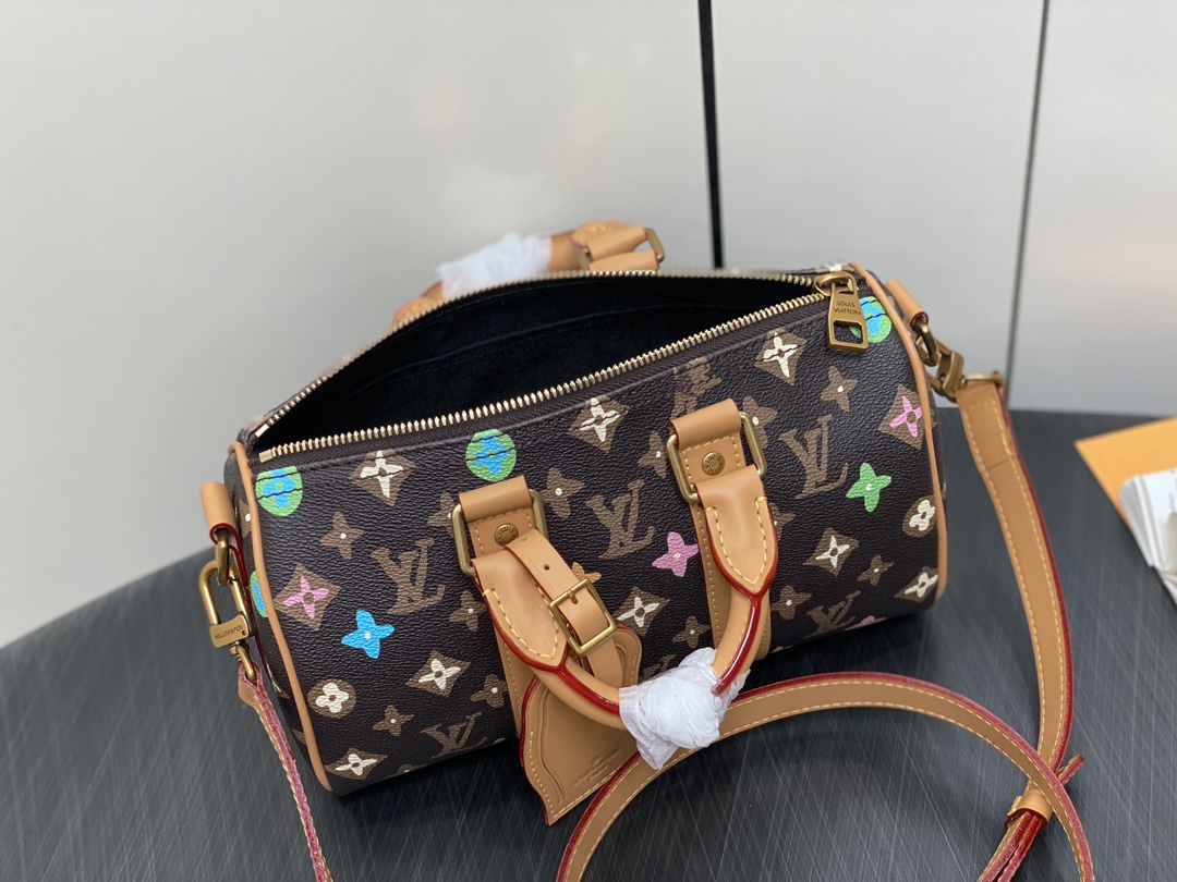 Louis Vuitton Speedy Keepall Bandoulière 25 Monogram Craggy Louis Vuitton Speedy Keepall Bandoulière 25 Monogram Craggy