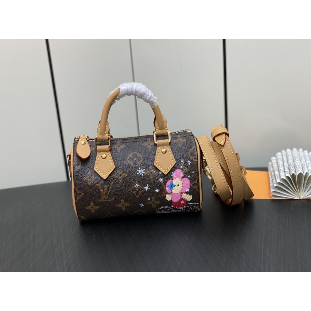 LOUIS VUITTON Nano Speedy 16 Monogram