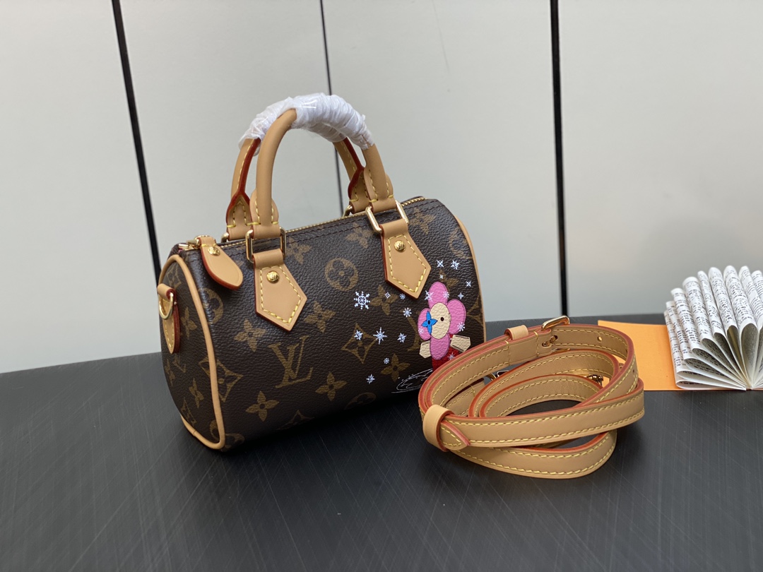 LOUIS VUITTON Nano Speedy 16 Monogram LOUIS VUITTON Nano Speedy 16 Monogram
