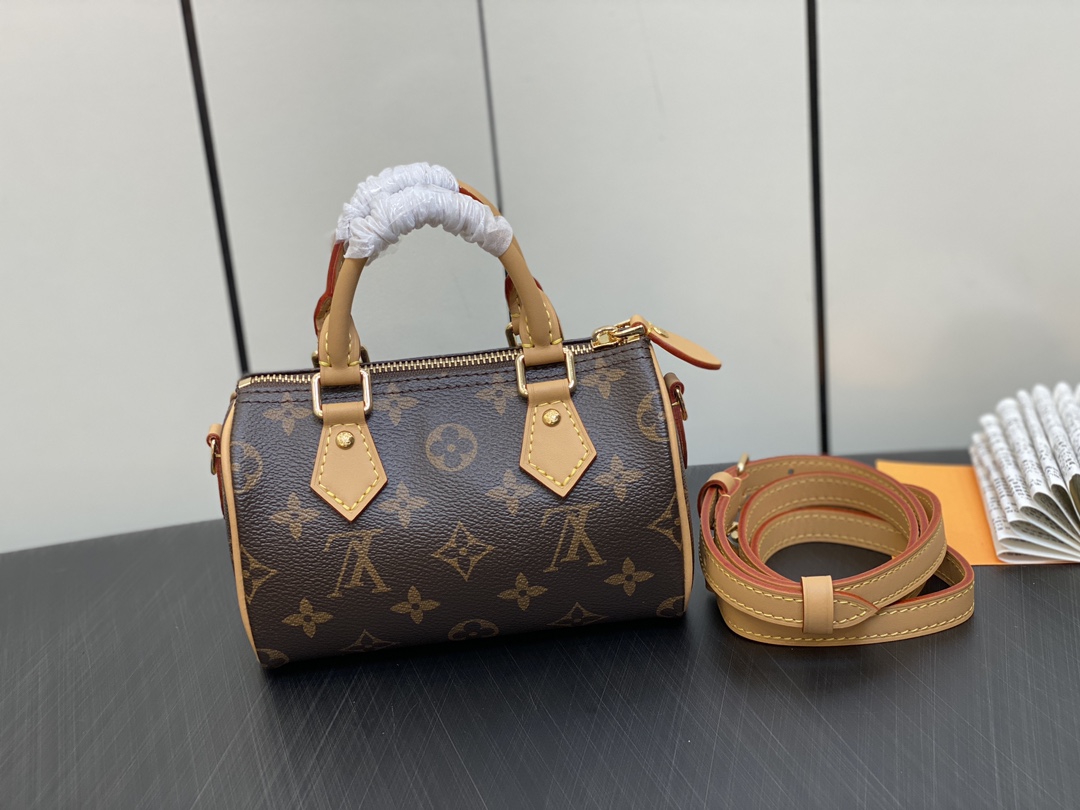 LOUIS VUITTON Nano Speedy 16 Monogram LOUIS VUITTON Nano Speedy 16 Monogram