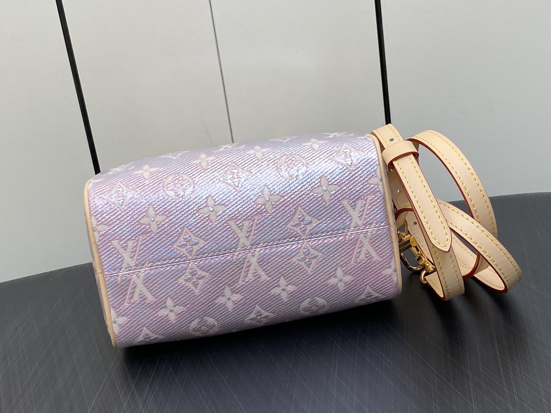 Louis Vuitton Speedy Bandoulière 20 Monoglam Pink Louis Vuitton Speedy Bandoulière 20 Monoglam Pink