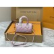Louis Vuitton Nano Speedy 16 Monogram Empreinte Purple Louis Vuitton Nano Speedy 16 Monogram Empreinte Purple
