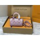 Louis Vuitton Nano Speedy 16 Monogram Empreinte Purple Louis Vuitton Nano Speedy 16 Monogram Empreinte Purple