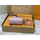 Louis Vuitton Nano Speedy 16 Monogram Empreinte Purple Louis Vuitton Nano Speedy 16 Monogram Empreinte Purple