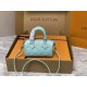 Louis Vuitton Nano Speedy 16 Monogram Empreinte Blue Louis Vuitton Nano Speedy 16 Monogram Empreinte Blue