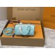 Louis Vuitton Nano Speedy 16 Monogram Empreinte Blue Louis Vuitton Nano Speedy 16 Monogram Empreinte Blue