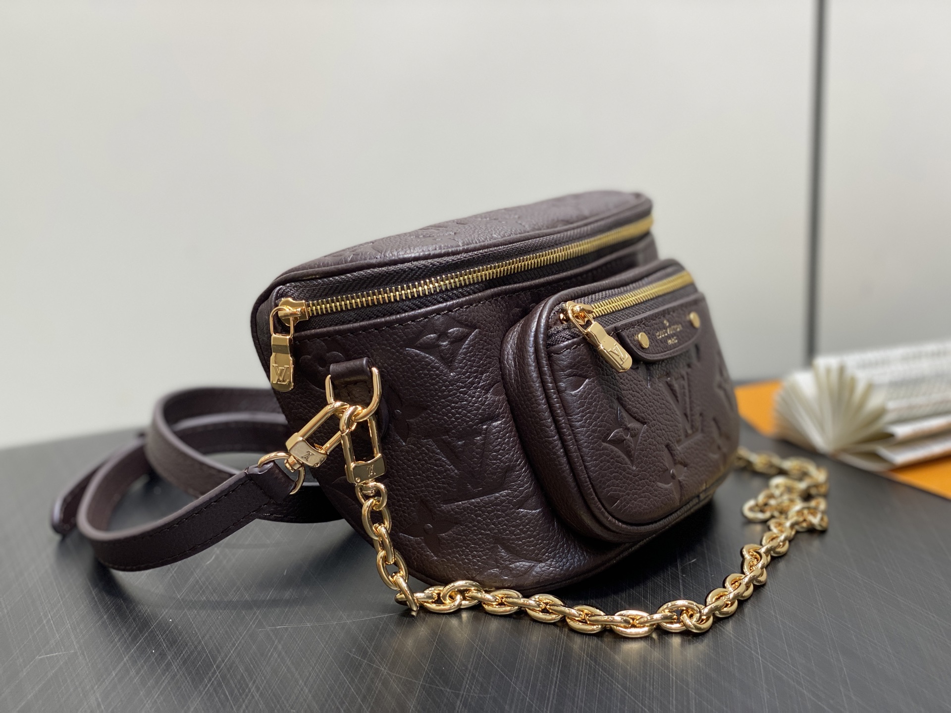 Louis Vuitton Mini Bumbag Monogram. Size