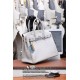 Hermès Birkin 30 Jaune Ambre Shiny Niloticus Crocodile and Togo Touch Palladium Hardware Pearl Grey Hermès Birkin 30 Jaune Ambre Shiny Niloticus Crocodile and Togo Touch Palladium Hardware Pearl Grey