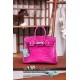 Hermès Birkin 25 Rose Shocking Matte Alligator Palladium Hardware Hermès Birkin 25 Rose Shocking Matte Alligator Palladium Hardware